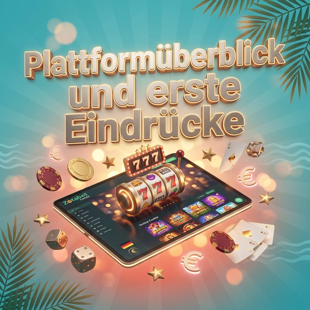 Plattformüberblick und erste Eindrücke